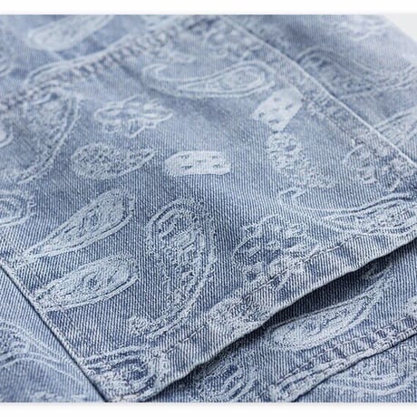 WOSS.official/ BANDANA denim pants