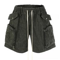 Mismatch NYC/Washed Canvas Shorts "Dark Green"