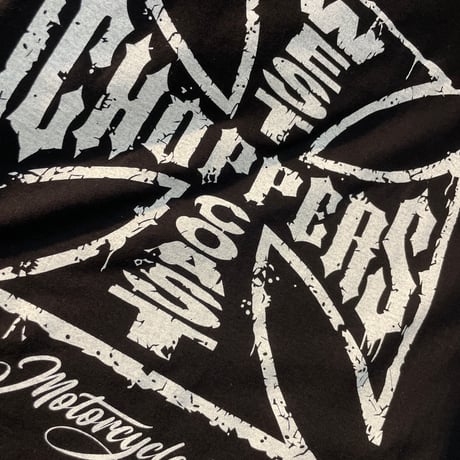 West Coast Choppers/ W.C.C Logo Vest "BLACK"