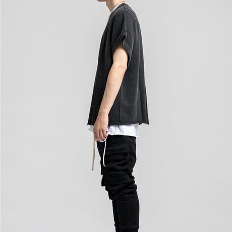 Mismatch NYC/inside out cut off VEST