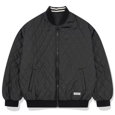 SAINT PAIN/Reversible Varsity Quilting  Jacket