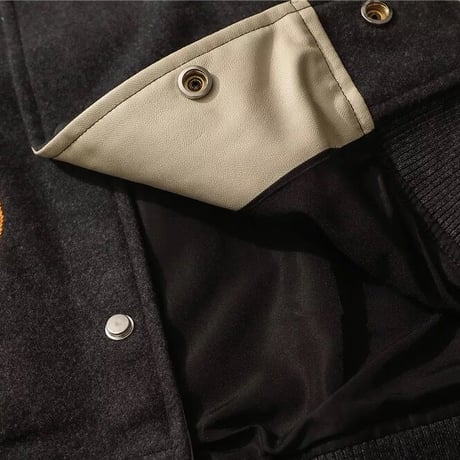 WOSS.official/ LOGO Stadium Jacket