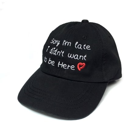 1st class living/Im late Cap ブラック