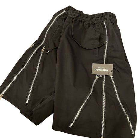Mismatch NYC/ Zip Nylon  Shorts