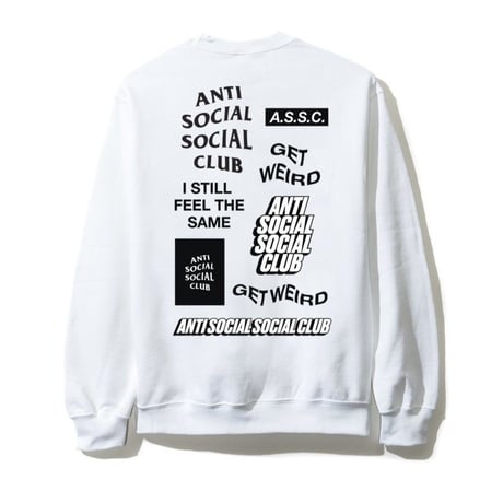 Anti Social Social Club/SS新作  Long Sleeve Tee ホワイト