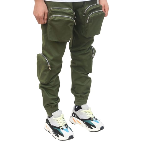URKOOL/CARGO Pants V5ーOLIVE