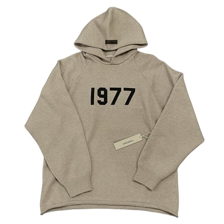 ESSENTIALS by Fear of God /1977 Hoodie Knit "DARK oatmeal"
