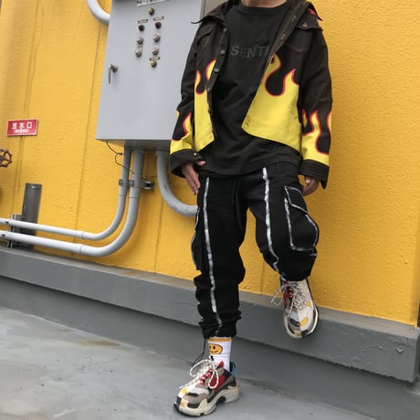WOSS.official/Paint Cargo Pants