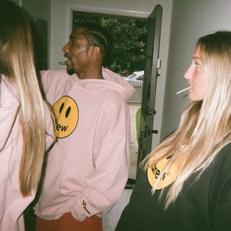 Drew House/Mascot Cut Off  Hoodie "DUSTY ROSE"