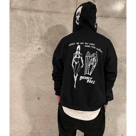 Deadly Doll/Zip Up Hoodie