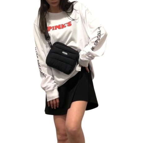 Petals and Peacocks/Puffer shoulder BAG