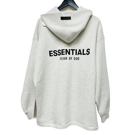 ESSENTIALS by Fear of God /Logo Relax Hoodie  "Oatmeal"