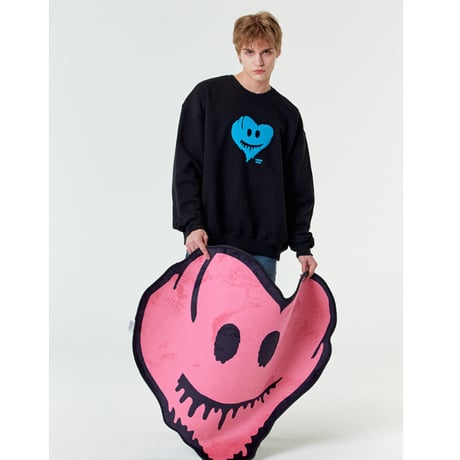 MISTER CHILD/Heart Crewneck  "BLACK"