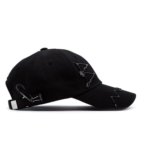 BLACK BLOND/Smile Devil CAP Black