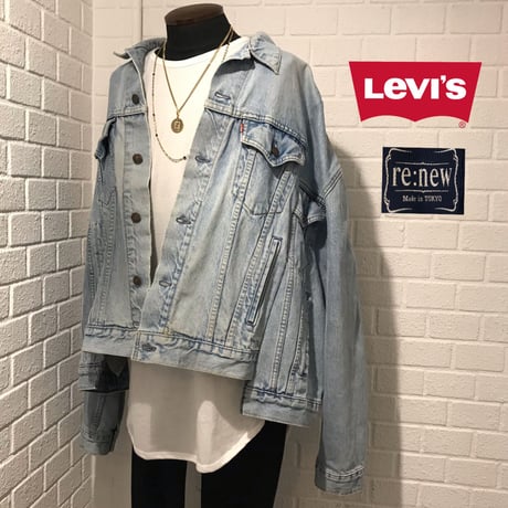 RE NEW/Levis custom denim jacket Ⅱ