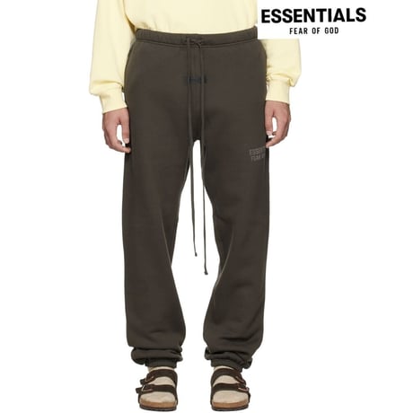 ESSENTIALS Fear Of God /SWEAT PANTS "OFF BLACK"