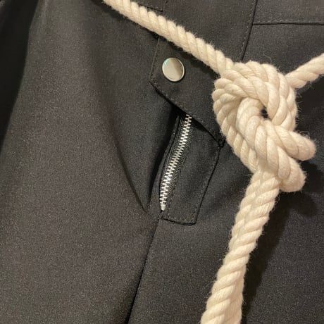 Mismatch NYC/ Rope Wide Zip Pants