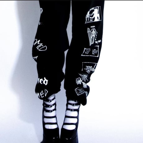 Deadly Doll/"Comic " Sweat Pants (SET UP)