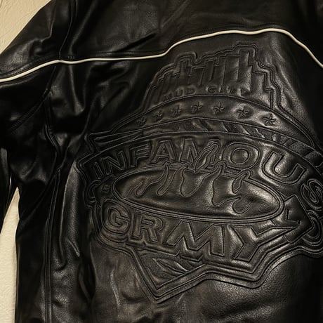 GRMY/MADRID PU LEATHER JACKET "BLACK"