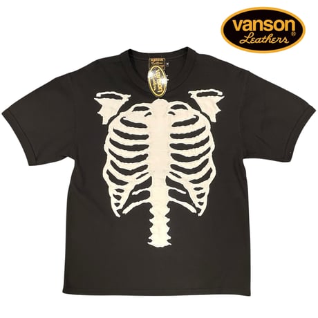 VANSON / Skalton  thermal Tee "BLACK"