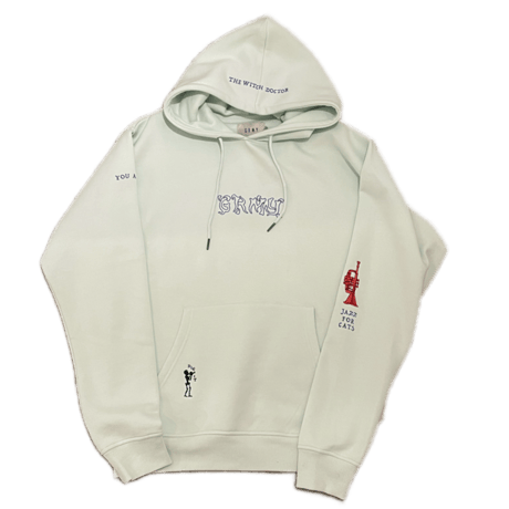 GRMY/JAZZ  Hoodie "Light Blue"