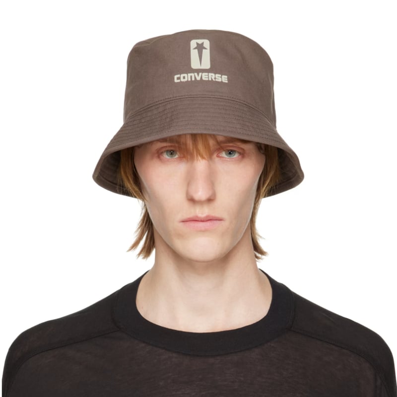 Rick Owens バケットハット BUCKET HAT WITH ZIP BLACK - RICK OWENS DRKSHDW(リック
