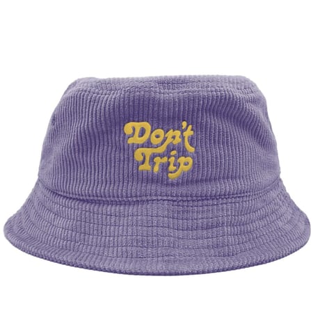 FREE&EASY/Corduroy Bucket Hut PURPLE
