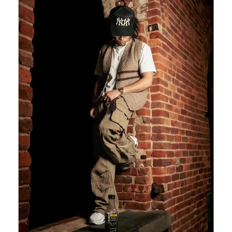oMA /NY Logo  Suede Cap (Black)