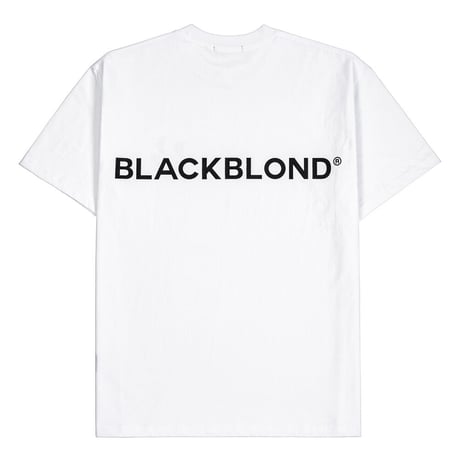 BLACK BLOND/Smile classic Tee WHITE