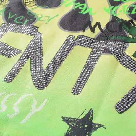 FNTY/Flying FLAME Hoodie FADED BLACK