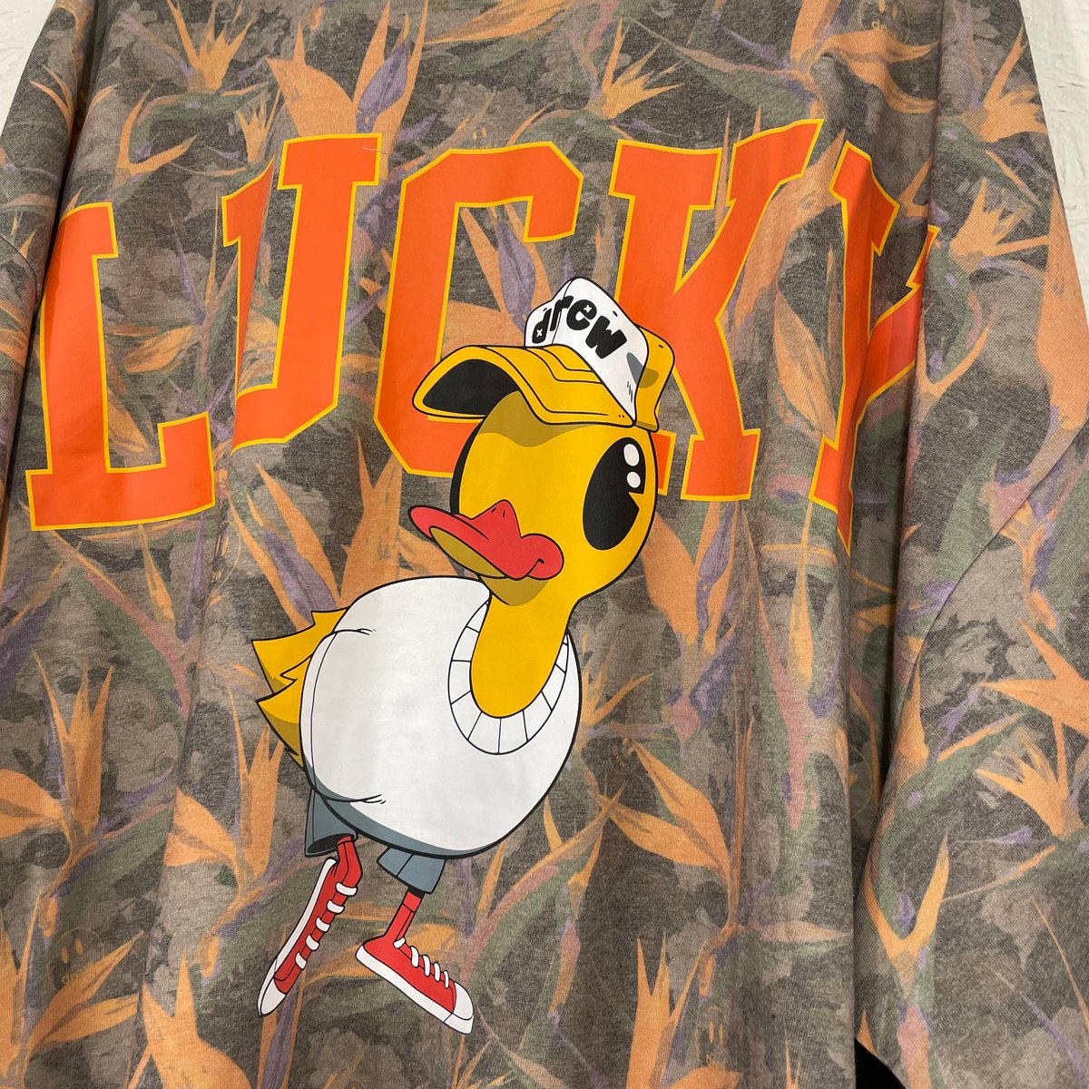 Drew House/Drew CAMO Lucky Boxy Tee | BINGOSTAR