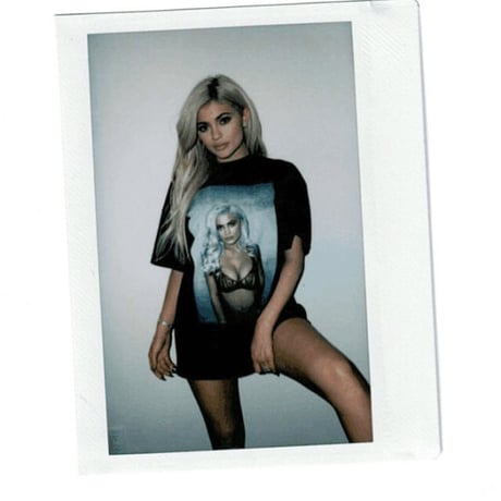 Kylie jenner/official tee ブラック