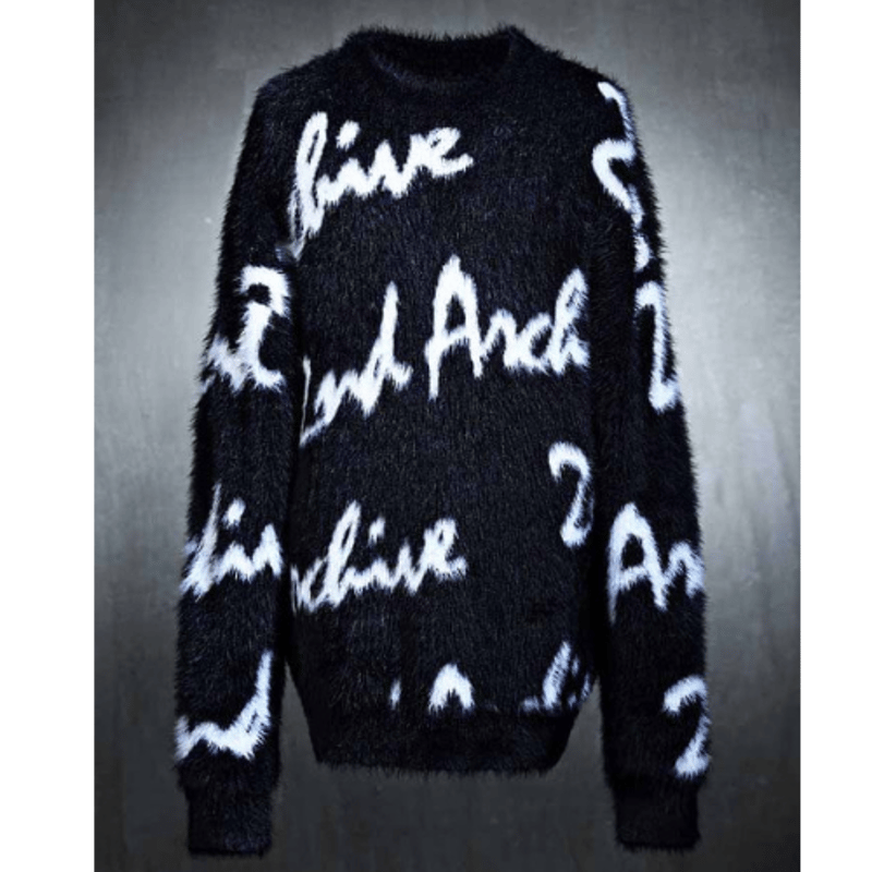 90’s archive mohair Knit black シャギーニット 90's archive mohair Knit black シャギーニット