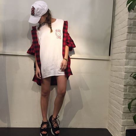 Granted/Art Paint Oversized cut off shirts