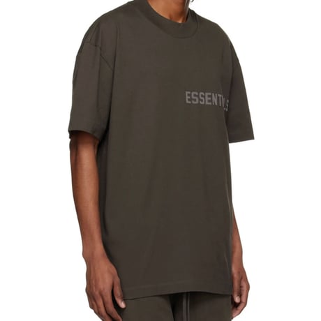 ESSENTIALS  fear of god /Logo Tshirt  "OFF Black "