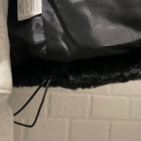 EPTM/FUR PUFFER  JACKET  "BLACK"