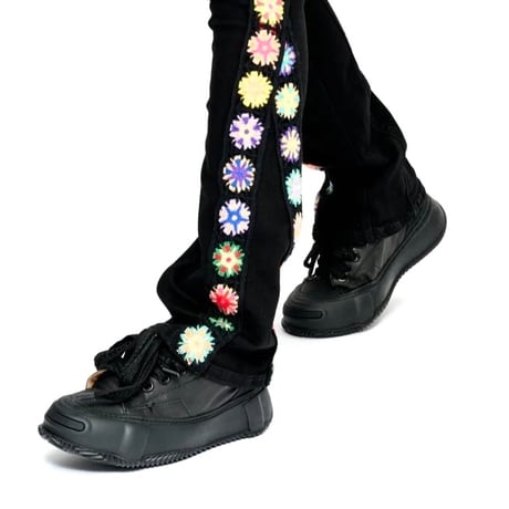 VALABASAS / Leather Sneaker "BLACK"