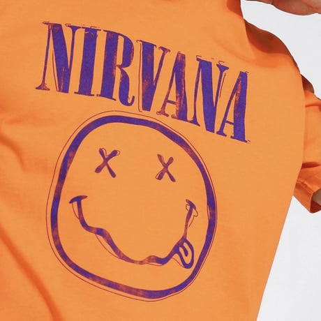 NIRVANA/Official Tshirts  "ORANGE”