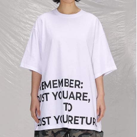 SAINTPAIN/ SANS Tee (WHITE)