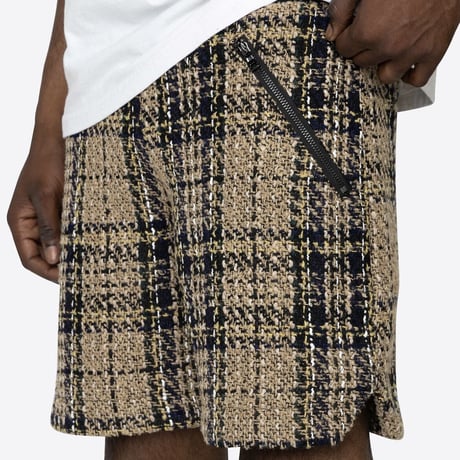 EPTM/Tweed SHORTS "BROWN"
