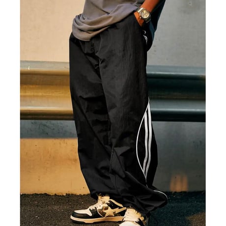 Mismatch NYC/Line Cargo pants BLACK/GRAY