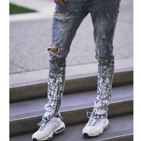 Cooper Nine/ Paint Denim