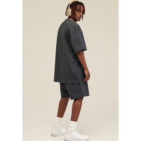 Mismatch NYC/Retoro girl  Tee "GRAY&CREAM"