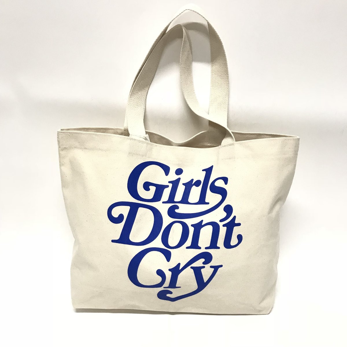 GIRLS DON'T CRY × SMETS/LOGO BIG TOTE BAG