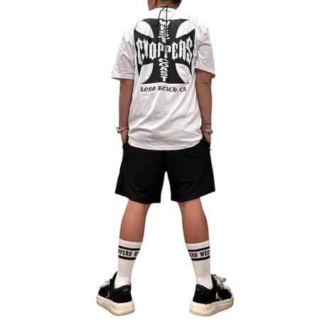 West Coast Choppers/ W.C.C Logo Tshirts "WHITE"