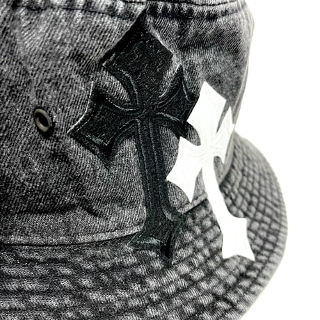Mismatch NYC/ Cross custom denim Hat