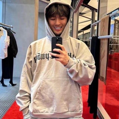 YEEZY × Gosha Rubchinskiy  / Logo Hoodie (SET UP) "GRAY