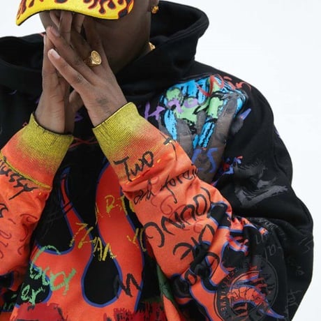 FNTY/Flying Blaze Hoodie  BLACK