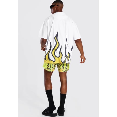 BOOHOO /FLAME  SET UP (Tshirts &Swim Shorts)
