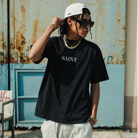 SAINT PAIN/Grace Tee BLACK